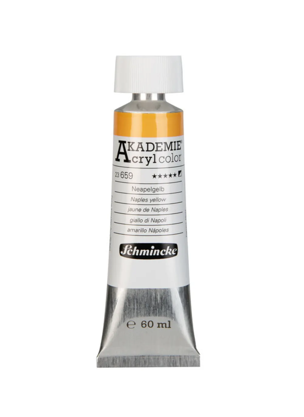 Schmincke Farba akrylowa Akademie - - 659, Naples Yellow, 60 ml