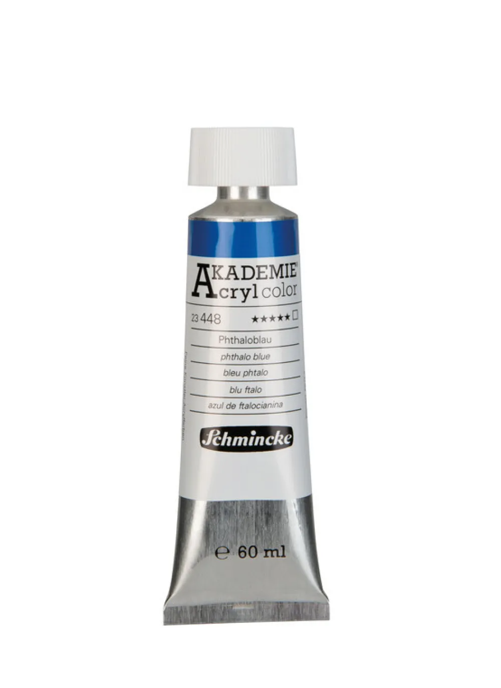 Schmincke Farba akrylowa Akademie - - 448, Phthalo Blue, 60 ml