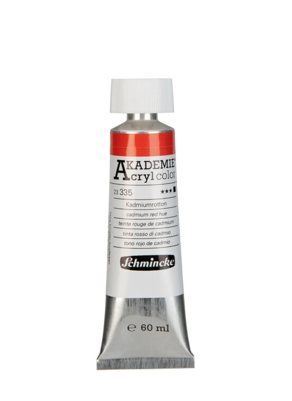 Schmincke Farba akrylowa Akademie - - 333, Vermilion Red, 60 ml > Farby Akrylowe