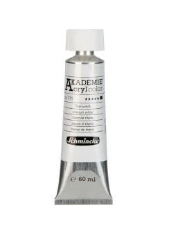 Schmincke Farba akrylowa Akademie - - 111, Titanium White, 60 ml