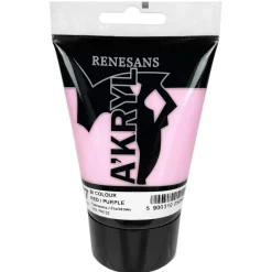 Renesans Farba akrylowa A'kryl Bicolor - - 77, red purple, 100 ml > Farby Akrylowe