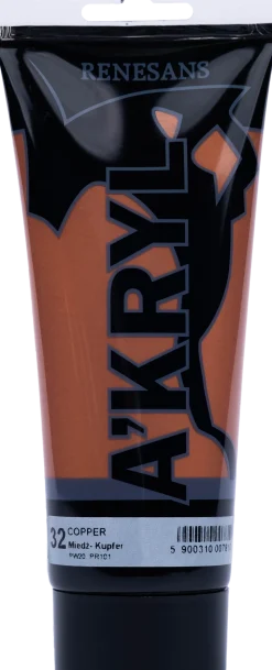 Renesans Farba akrylowa A'kryl metaliczna - - 31, deep gold, 200 ml > Farby Akrylowe