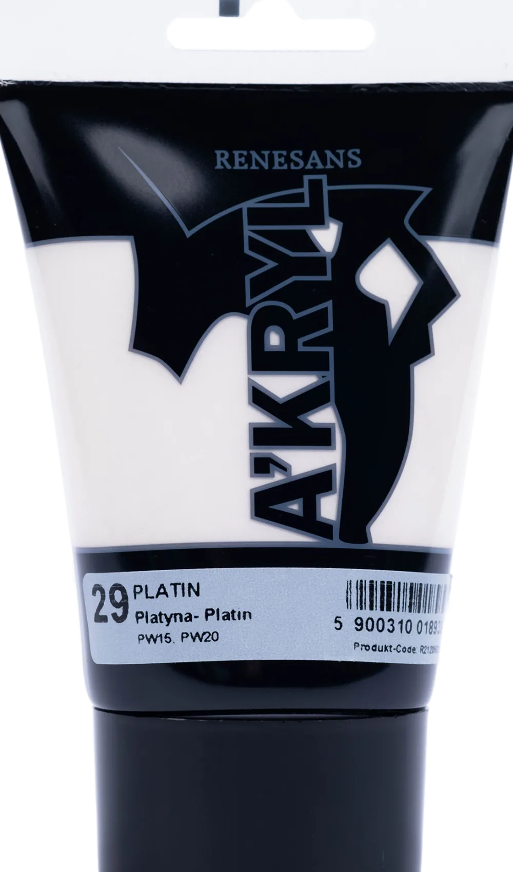 Renesans Farba akrylowa A'kryl metaliczna - - platynowa, 100 ml