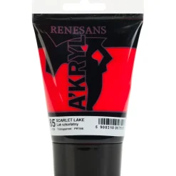 Renesans Farba akrylowa A'kryl - - 85 lak szkarłatny 100 ml