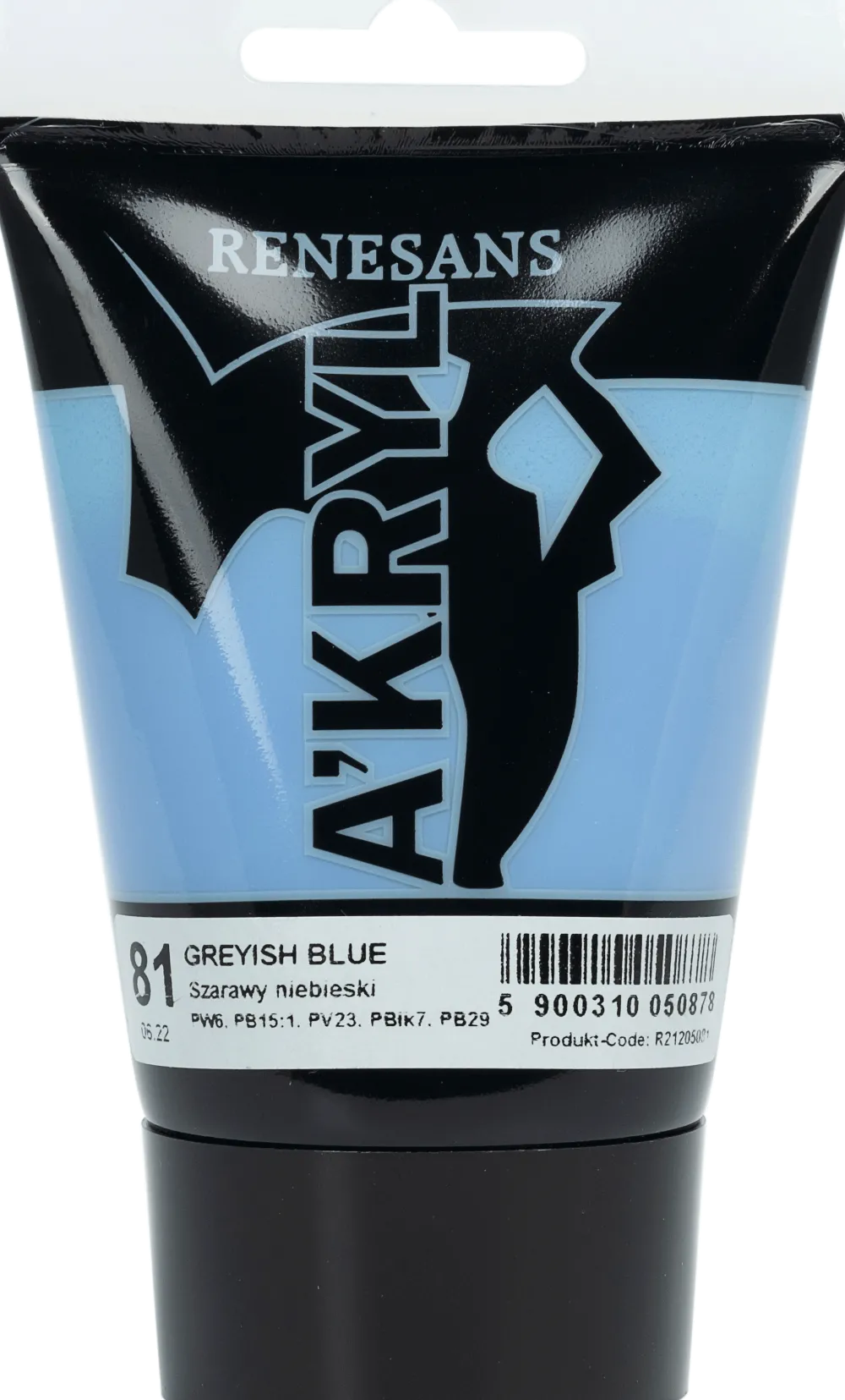 Renesans Farba akrylowa A'kryl - - 81, Greyish Blue, 100 ml
