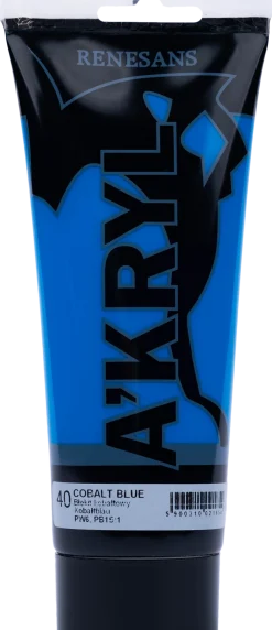 Renesans Farba akrylowa A'kryl - - błękit fluorescencyjny, 100 ml > Farby Akrylowe