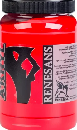 Renesans Farba akrylowa A'kryl - - 08, szkarłat, 500 ml