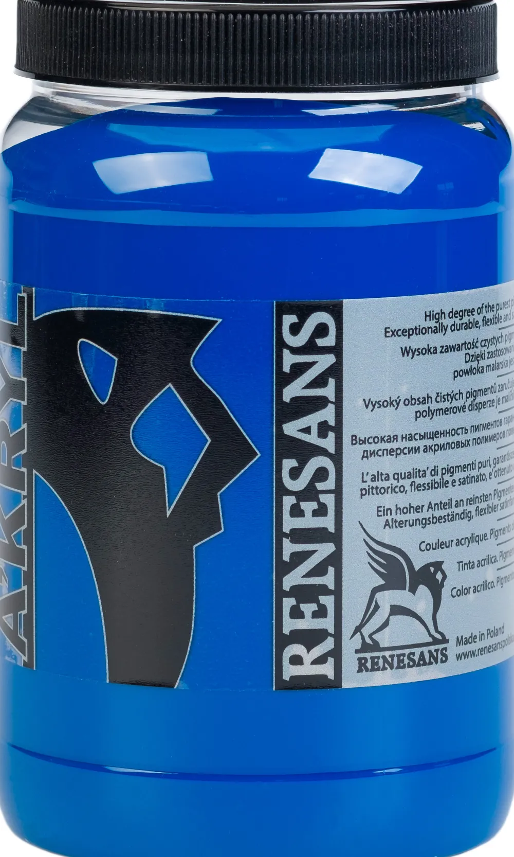 Renesans Farba akrylowa A'kryl - - 21, ultramaryna, 500 ml > Farby Akrylowe