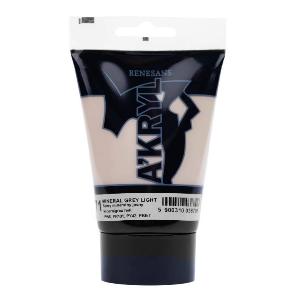 Renesans Farba akrylowa A'kryl - - 71, mineral grey light, 100 ml