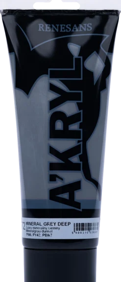 Renesans Farba akrylowa A'kryl - - 72, mineral grey deep, 200 ml > Farby Akrylowe