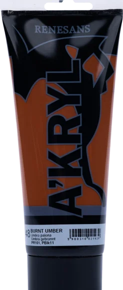 Renesans Farba akrylowa A'kryl - - 48, burnt umber, 200 ml > Farby Akrylowe