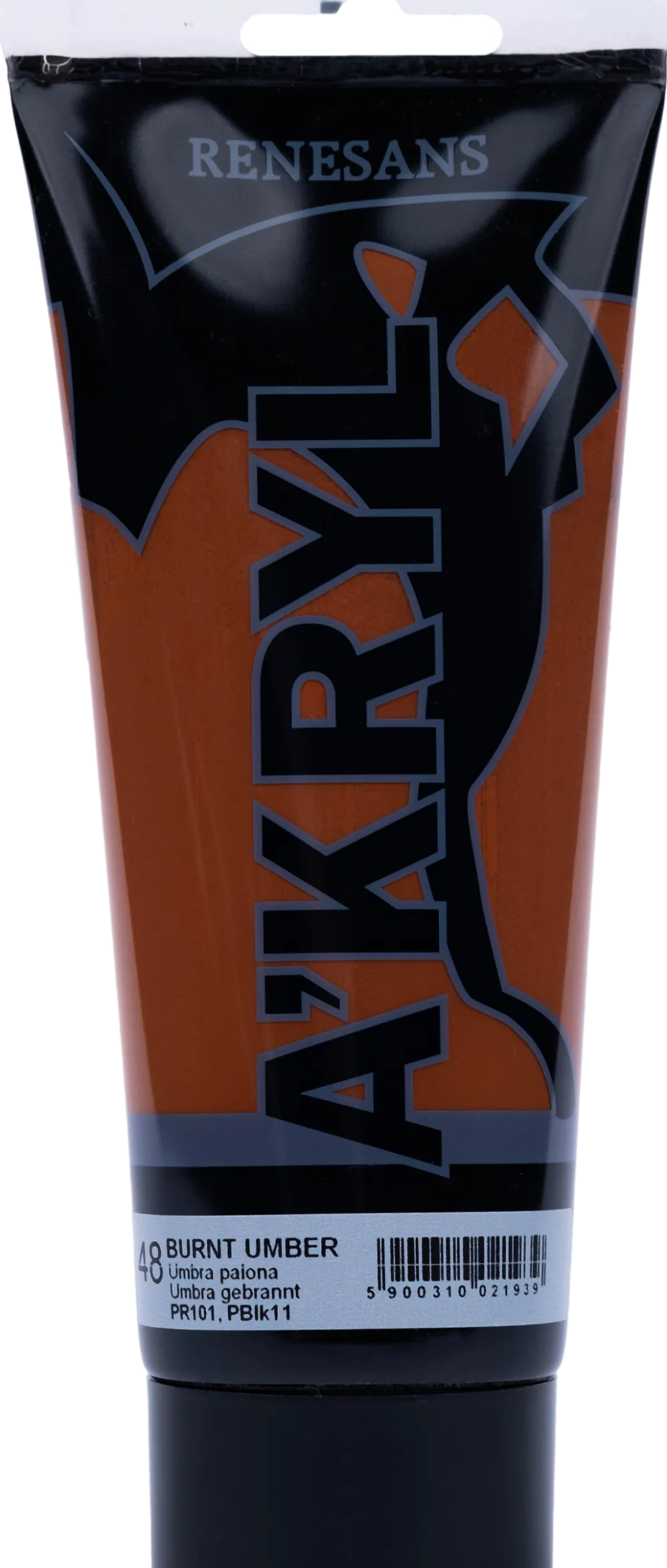 Renesans Farba akrylowa A'kryl - - 48, burnt umber, 200 ml > Farby Akrylowe