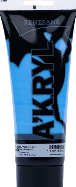 Renesans Farba akrylowa A'kryl - - błękit królewski, 200 ml