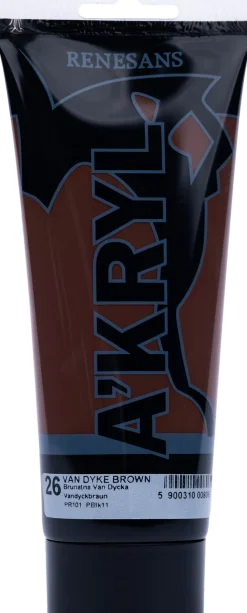 Renesans Farba akrylowa A'kryl - - brunatna van dycka, 200 ml