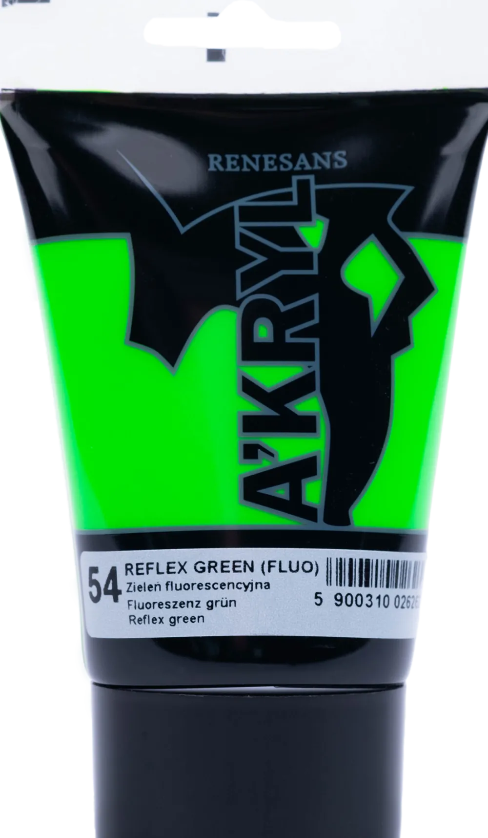 Renesans Farba akrylowa A'kryl - - zieleń fluorescencyjna, 100 ml > Farby Akrylowe