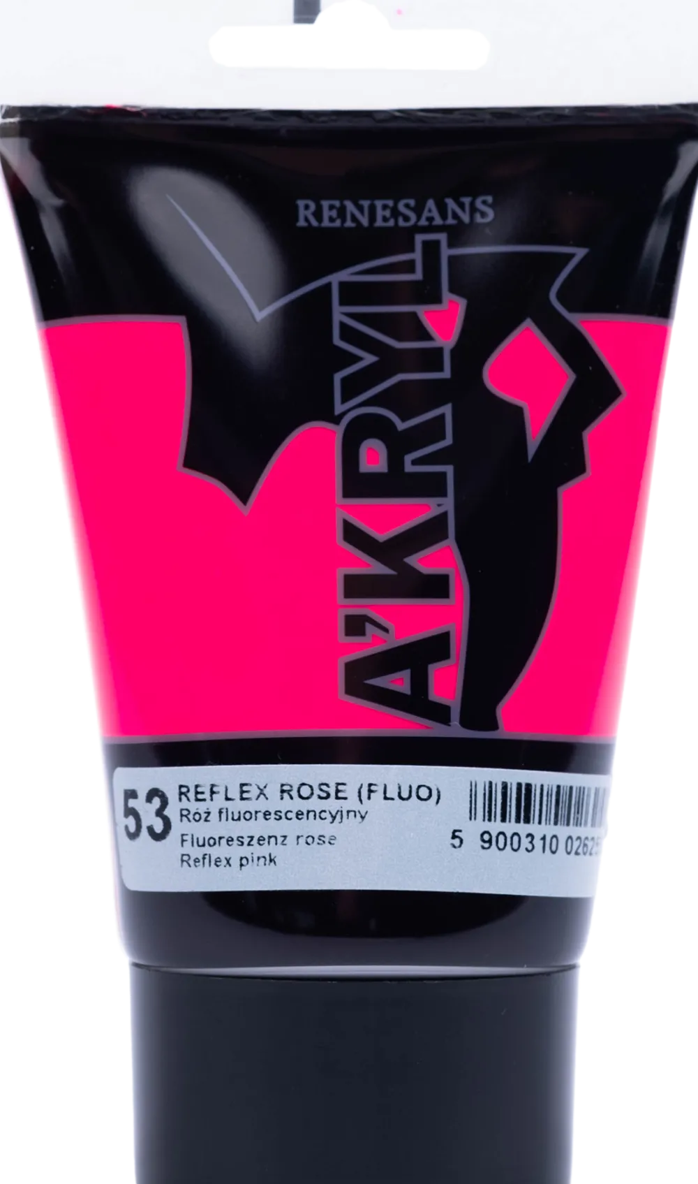 Renesans Farba akrylowa A'kryl - - różowy fluorescencyjny, 100 ml