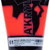 Renesans Farba akrylowa A'kryl - - vermilion fluorescencyjny, 100 ml