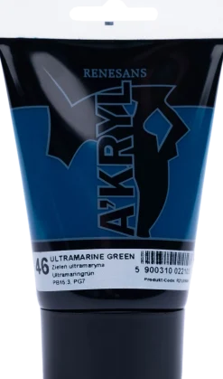 Renesans Farba akrylowa A'kryl - - zieleń owa, 100 ml > Farby Akrylowe