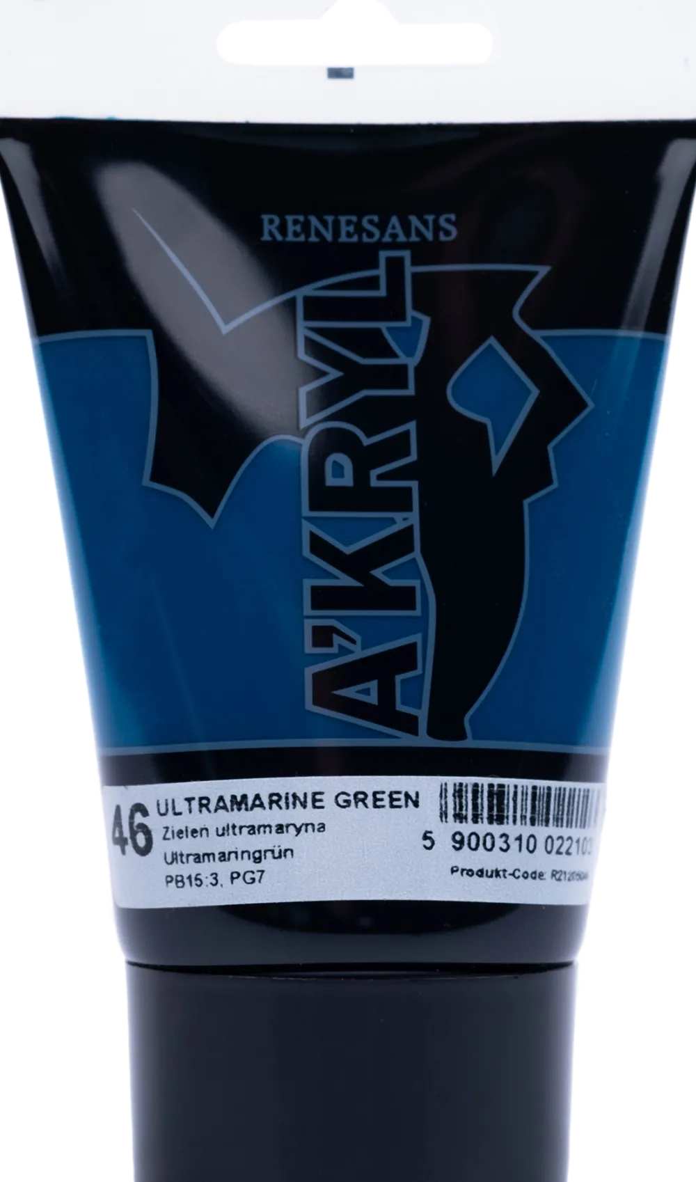 Renesans Farba akrylowa A'kryl - - zieleń ultramaryna, 100 ml
