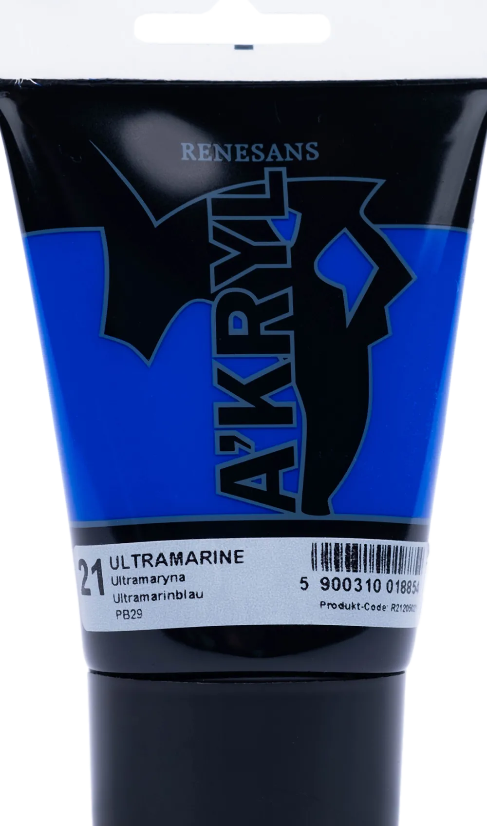 Renesans Farba akrylowa A'kryl - - błękit ultramaryna, 100 ml