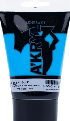 Renesans Farba akrylowa A'kryl - - błękit nieba, 100 ml