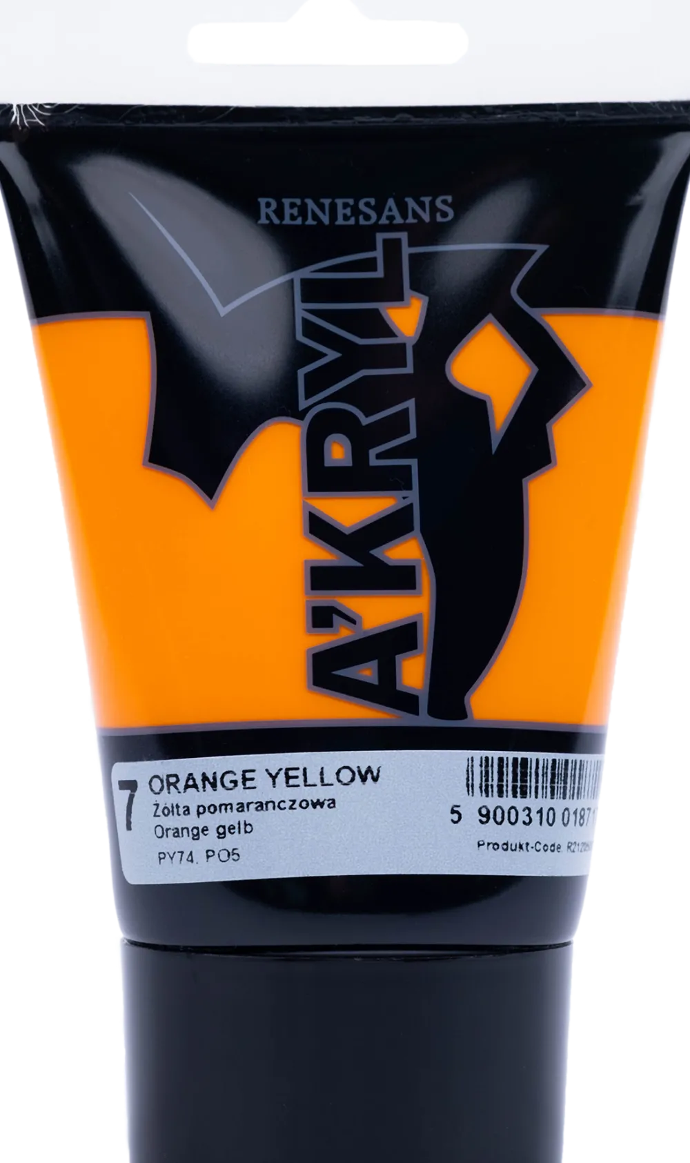 Renesans Farba akrylowa A'kryl - - żółć pomarańczowa, 100 ml