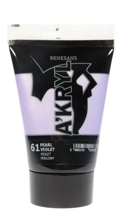 Renesans Farba akrylowa A'kryl - - fiolet perłowy, 100 ml > Farby Akrylowe
