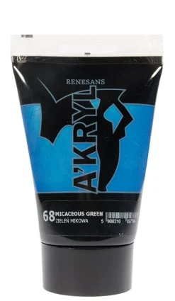 Renesans Farba akrylowa A'kryl - - błękit mikowy, 100 ml > Farby Akrylowe