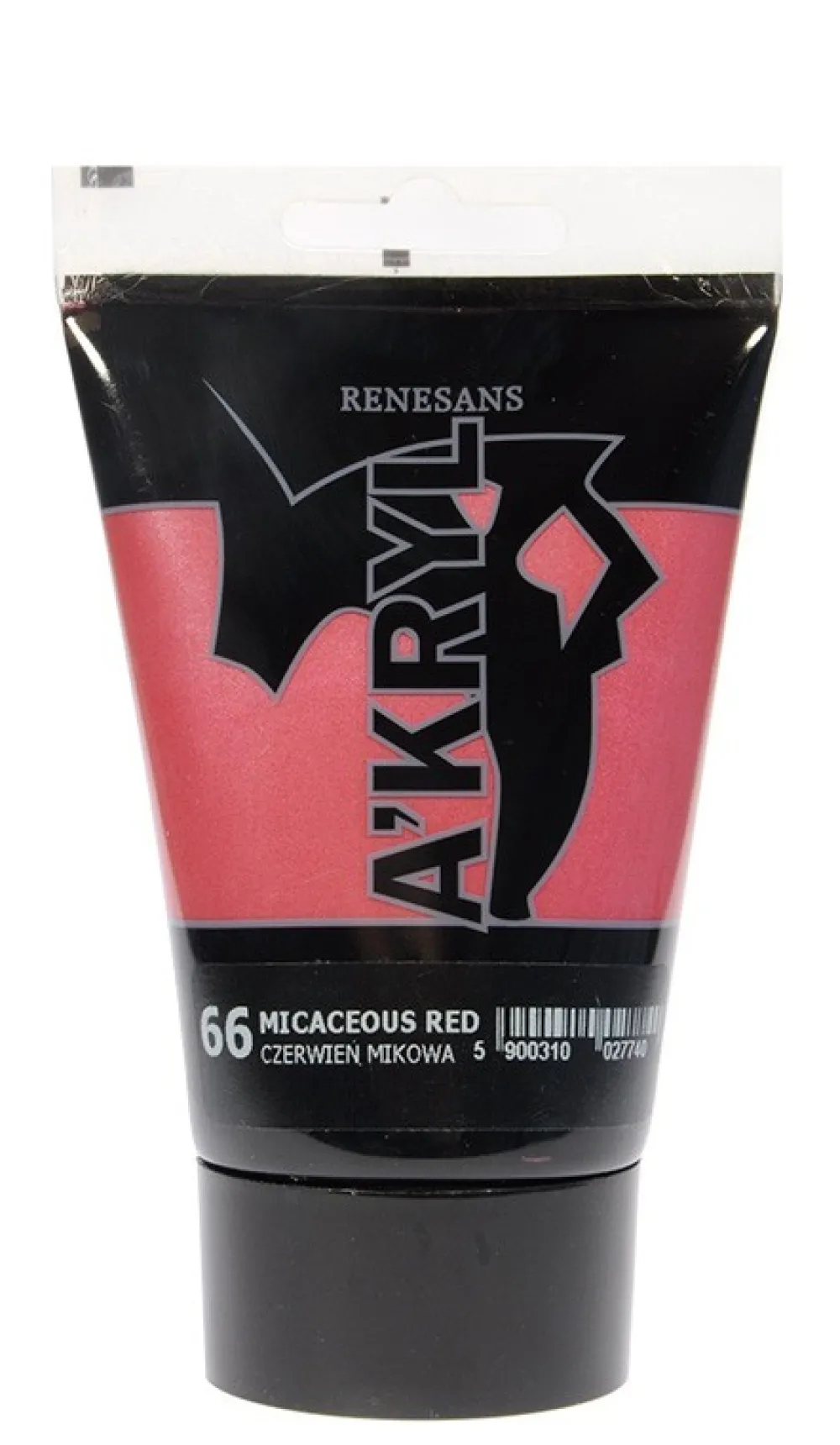 Renesans Farba akrylowa A'kryl - - czerwień mikowa, 100 ml