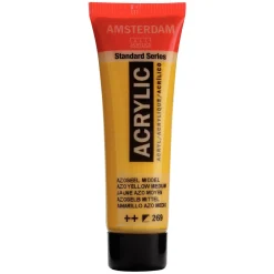 Amsterdam Farba akrylowa - - Azo Yellow Medium, 20 ml