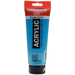 Amsterdam Farba akrylowa - - 564, Brilliant Blue, 250 ml