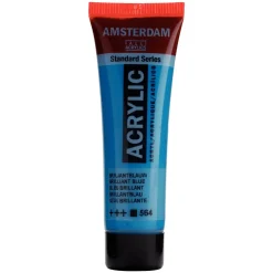 Amsterdam Farba akrylowa - - Brilliant Blue, 20 ml