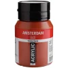 Amsterdam Farba akrylowa - - 411, Burnt Sienna, 500 ml