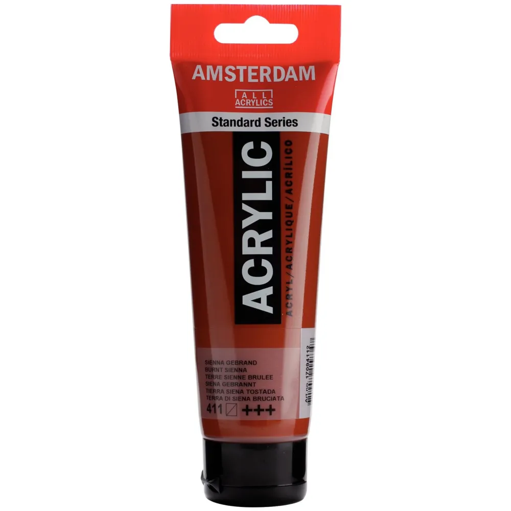 Amsterdam Farba akrylowa - - Burnt Sienna, 120 ml > Farby Akrylowe