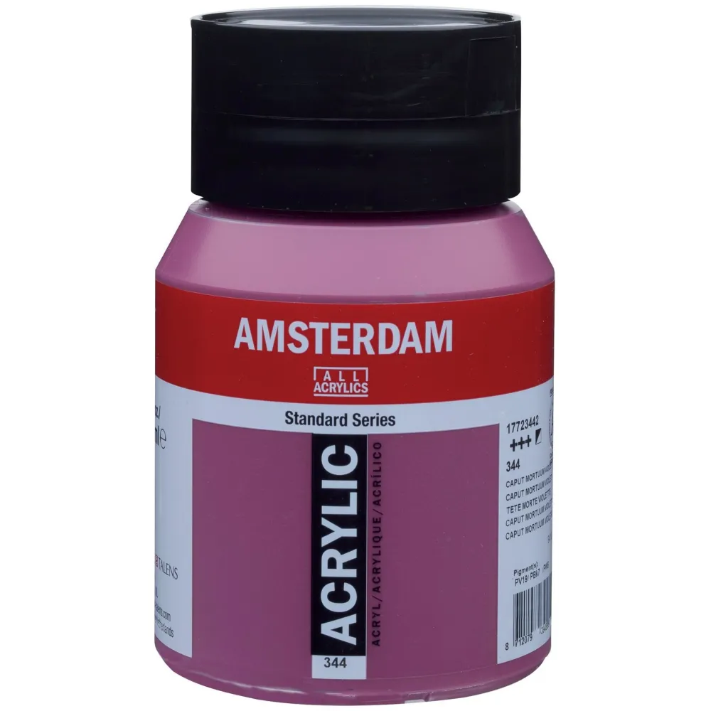 Amsterdam Farba akrylowa - - 344, Caput Mortuum Violet, 500 ml > Farby Akrylowe