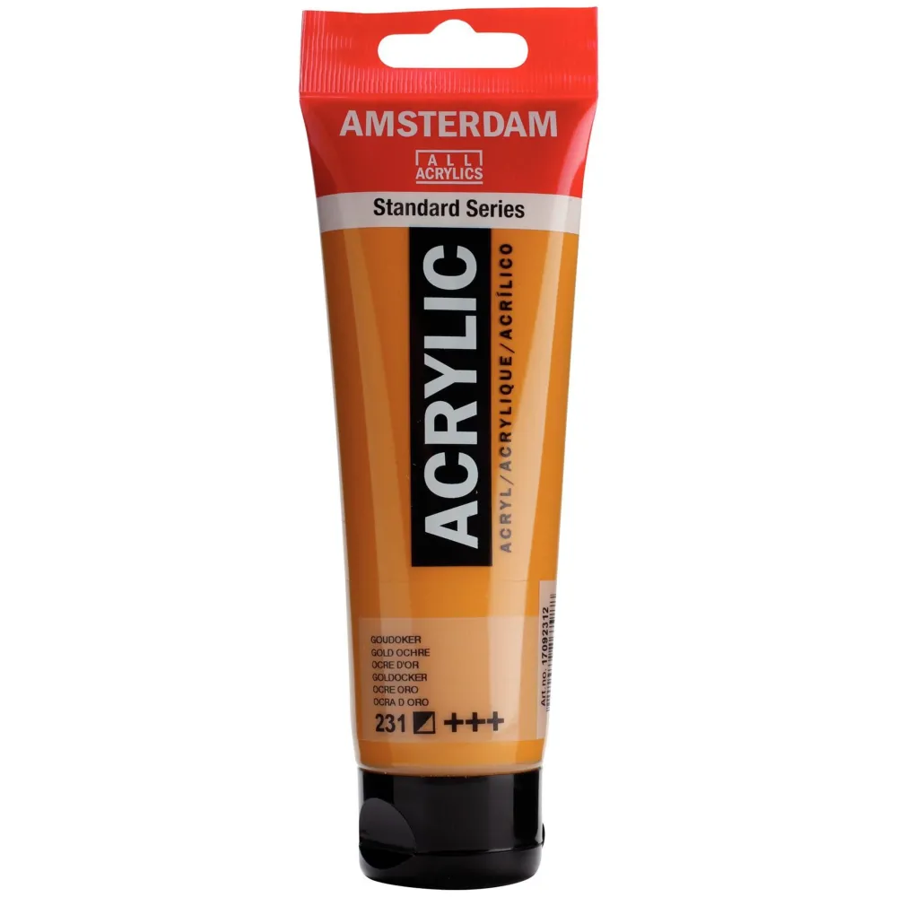 Amsterdam Farba akrylowa - - Gold Ochre, 120 ml
