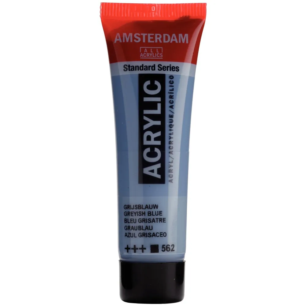 Amsterdam Farba akrylowa - - Greyish Blue, 20 ml > Farby Akrylowe