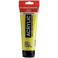 Amsterdam Farba akrylowa - - 243, Greenish Yellow, 250 ml