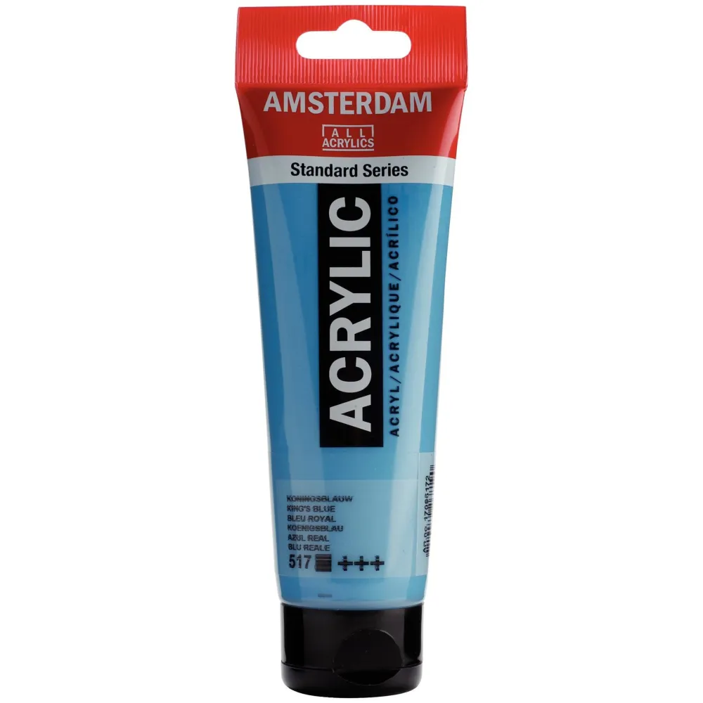 Amsterdam Farba akrylowa - - Kings Blue, 120 ml > Farby Akrylowe
