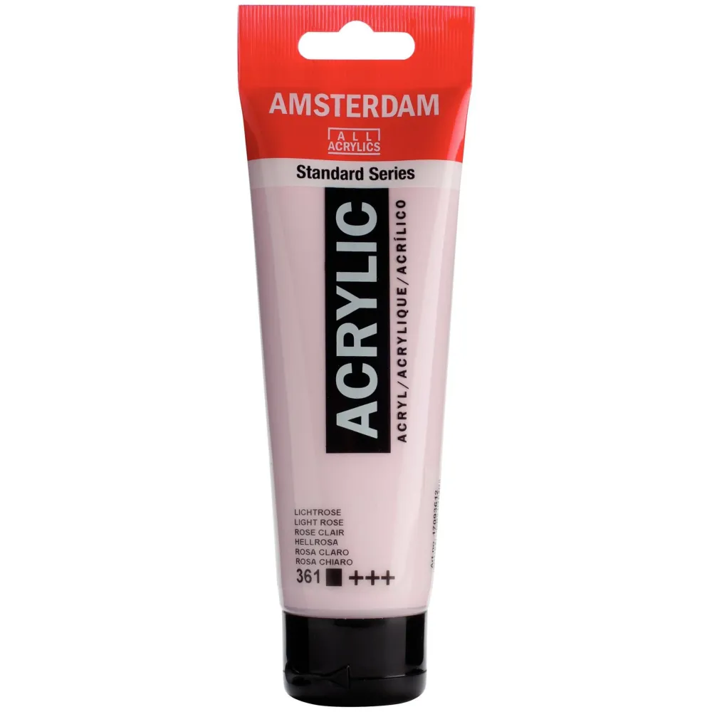 Amsterdam Farba akrylowa - - Light Rose, 120 ml