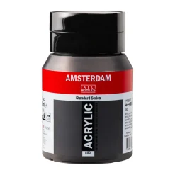 Amsterdam Farba akrylowa - - 850 Metallic Black 500 ml > Farby Akrylowe