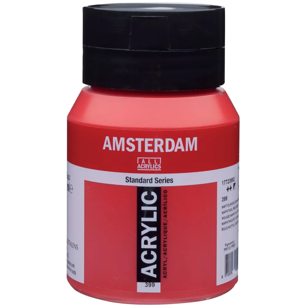 Amsterdam Farba akrylowa - - 399, Naphthol Red Deep, 500 ml > Farby Akrylowe