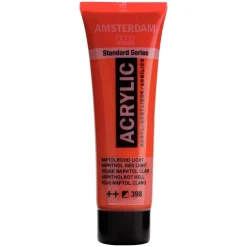 Amsterdam Farba akrylowa - - Naphthol Red Light, 20 ml > Farby Akrylowe