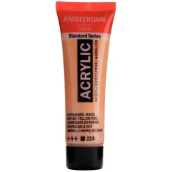 Amsterdam Farba akrylowa - - Naples Yellow Red, 20 ml > Farby Akrylowe
