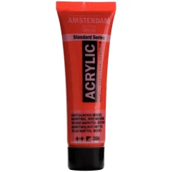 Amsterdam Farba akrylowa - - Naphthol Red Medium, 20 ml