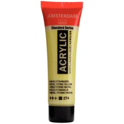 Amsterdam Farba akrylowa - - Nickel Titanium Yellow, 20 ml