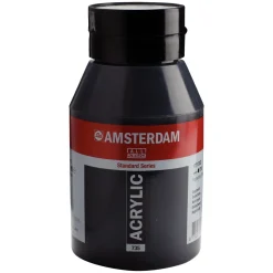 Amsterdam Farba akrylowa - - Oxide Black, 1000 ml > Farby Akrylowe