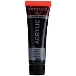 Amsterdam Farba akrylowa - - Oxide Black, 20 ml