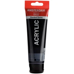 Amsterdam Farba akrylowa - - Oxide Black, 120 ml