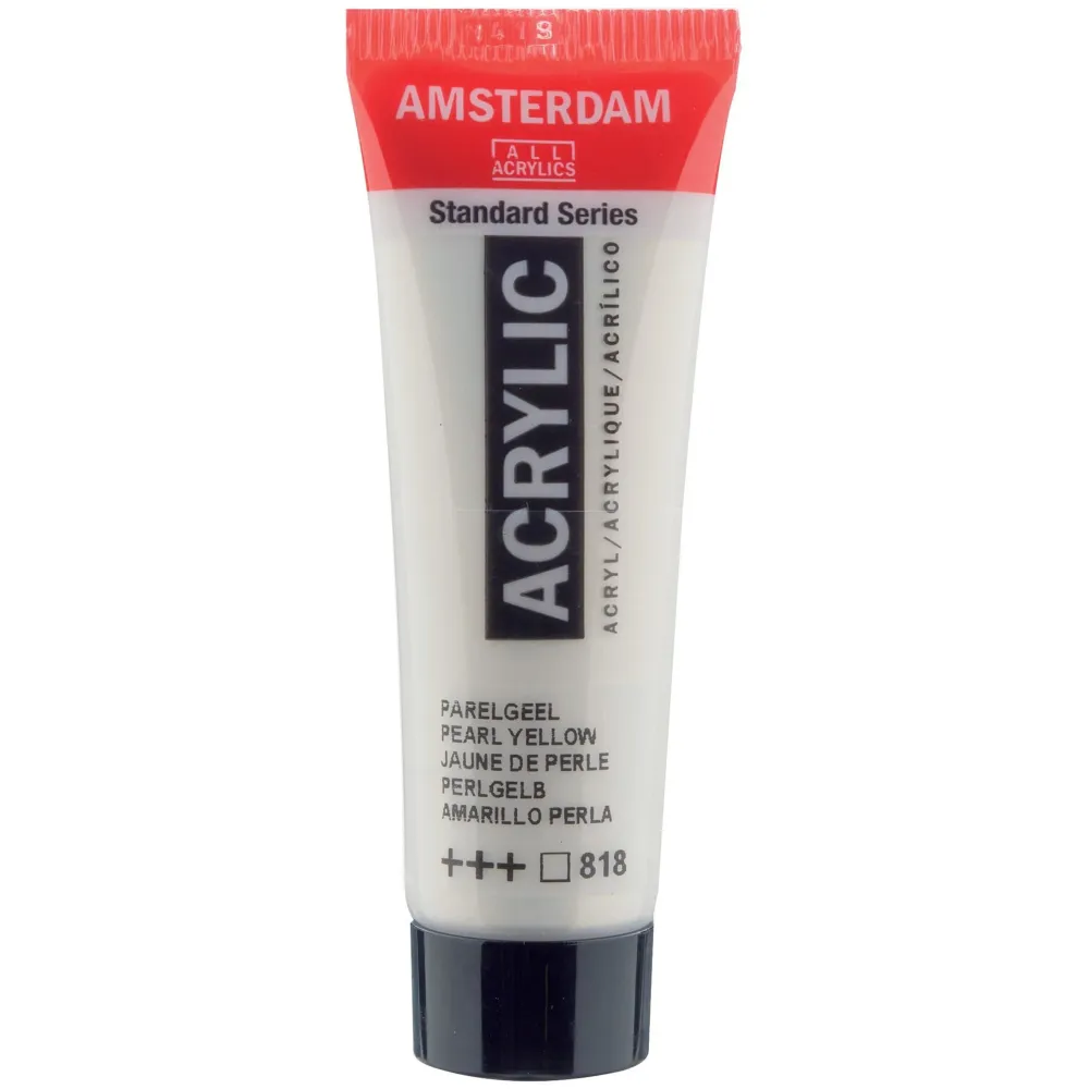 Amsterdam Farba akrylowa - - Pearl White, 20 ml > Farby Akrylowe